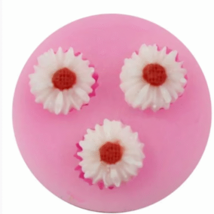 BI-2  Daisy Flower Silicone Mold