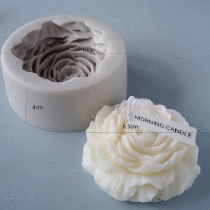 BI-10  Rose Flower Silicone Mold