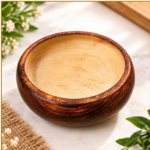 BI-WS1   Round wooden bowl