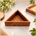 BI-WS20 Triangle Wooden Bowl
