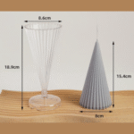BI-PCM9  Cone Shape Candle Mold - Image 2