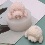 BI-159  Dog Head Shaped Candle