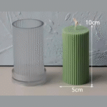 BI-PCM19   Cylindrical Pillar Shape Candle Mold - Image 2