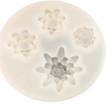 BI-216  Lotus Shape Flower Fondant Silicone Mold