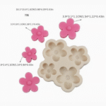 BI-155   Flower Shape Silicone Mold - Image 2
