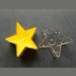 BI-WS22  Star-Shaped Tealight Cups - Image 2