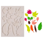 BI-217   Silicone Leafshape Mold