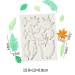 BI-217   Silicone Leafshape Mold - Image 2