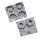 BI-136  4 Cavity Sexangle Shape Mold