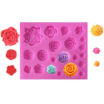 BI-222   Flower Fondant Molds