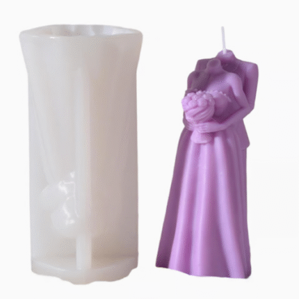 BI-404    Bride Candle Silicone Mold