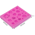 BI-222   Flower Fondant Molds - Image 3