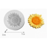 BI-142  Sunflower Silicone Mold - Image 2