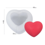 BI-279   Heart-Shaped Silicone Mold - Image 2