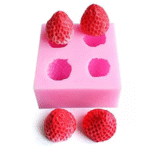 BI-232    Small, Big Strawberry Shaped Silicone Mold