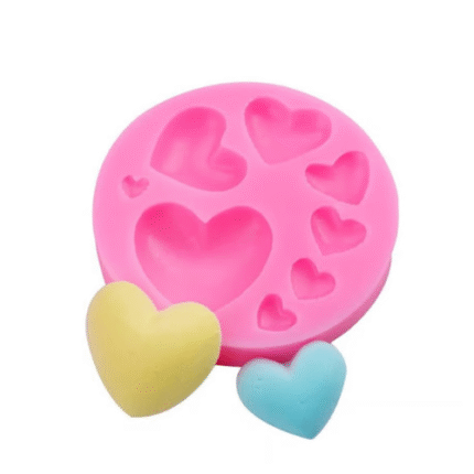 BI-124   Heart Silicone Mold