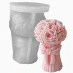 BI-257   Silicone Rose Bouquet Mold