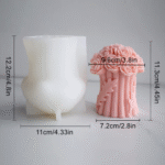 BI-268   Rose Flower Bouquet Shape Candle Mold - Image 2