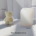BI-98  Bear Candle Mold - Image 2