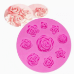 BI-101  Rose Shaped Silicone Fondant Mold - Image 2