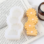 BI-73  Flower Candle Mold Set - Image 2
