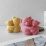 BI-276  Silicone Bear Mold For Candle & Soap Making - Image 3