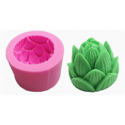 BI-59  Lotus Shape Candle Mold