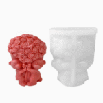 BI-271   Rose Bear Silicone Mild