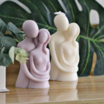 BI-46  Romantic Couple Candle - Image 2