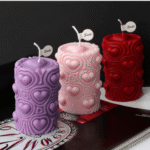 BI-260   Heart-Patterned Candle Silicone Mild - Image 3