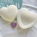 BI-47  Heart-Shaped Silicone Soap Mold