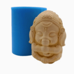 BI-113   Ganesh Shape Candle Mold - Image 2