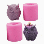 BI-108   Owl Shape Candle Mold