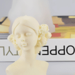 BI-130  Lady Shape Silicone Candle Mold - Image 3