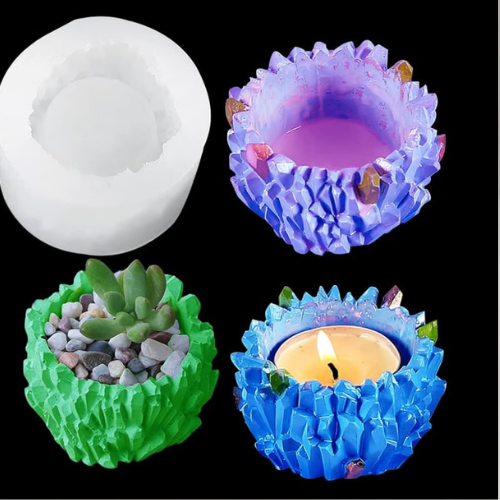 Untitled design (98) BI-18 Crystal Silicone Mold - Image 1