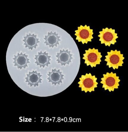 BI-PF6    SUNFLOWER SILICONE MOLD