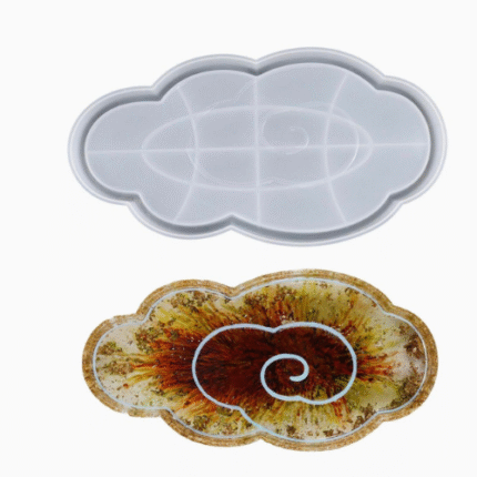 BI-JM91  CLOUD SHAPE TRAY MOLD