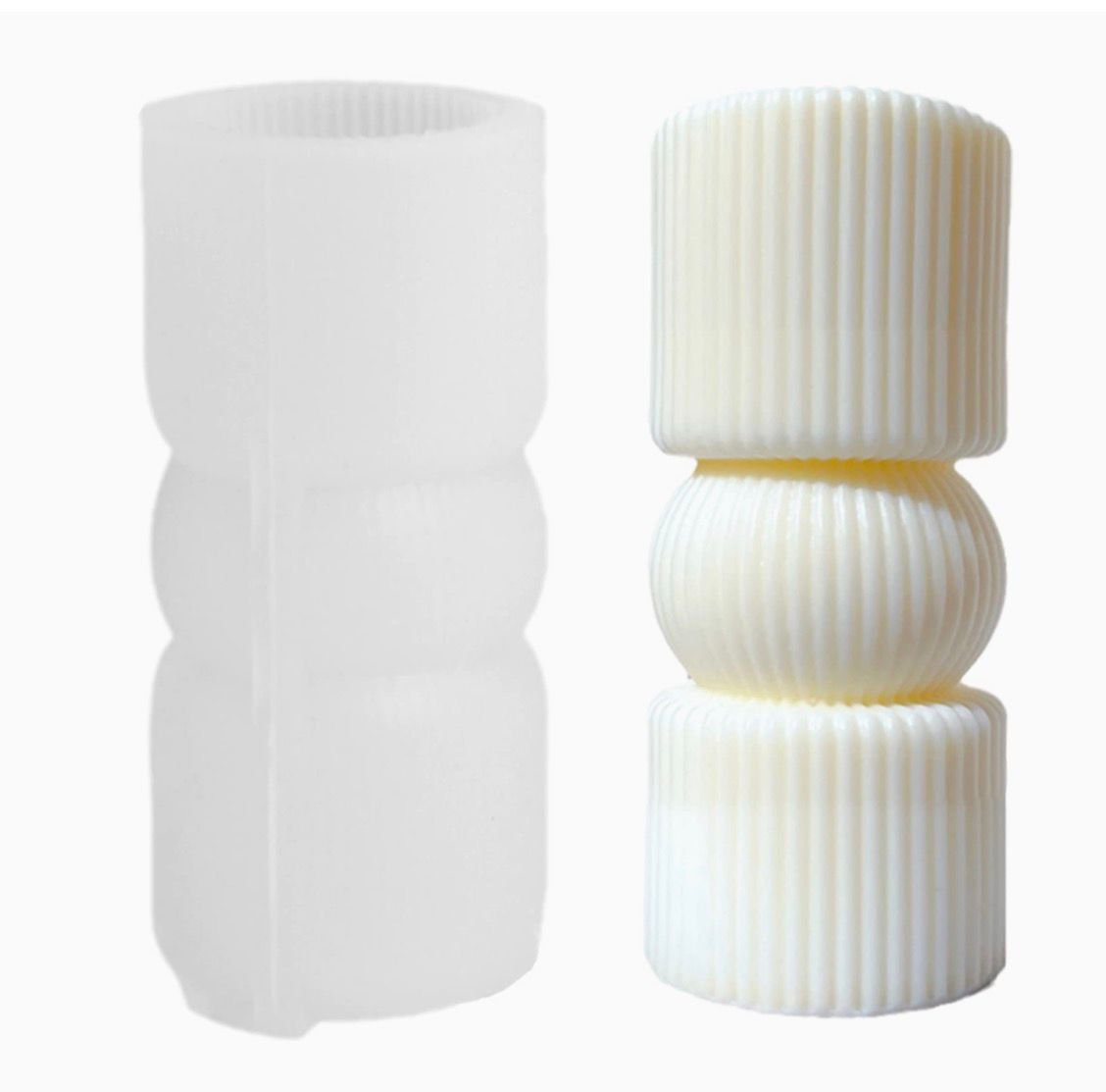 BI-225 1 RIBBED PILLAR MOULD BI-225 - Image 1