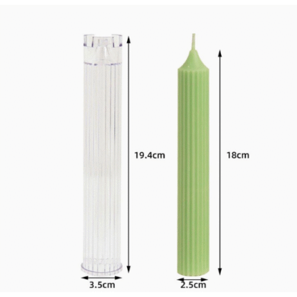 LONG CYLINDRICAL CANDLE MOLD BI-PCM46