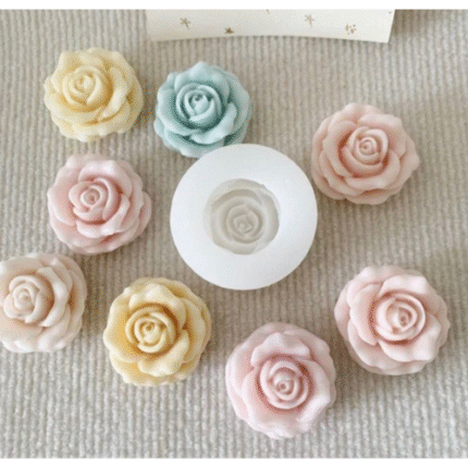 ROSE CANDLE MOLD BI-394