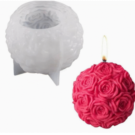 LARGE 3D FLOWER BALL MOLD BI-351