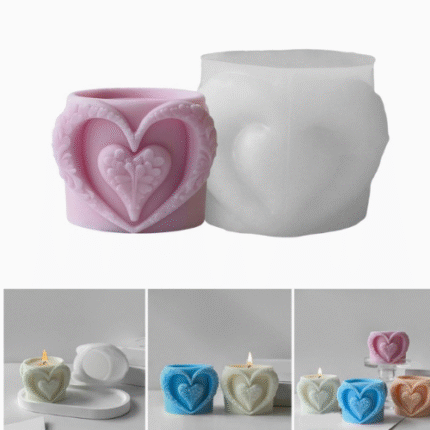 LOVE HEART JAR MOLD BI-300