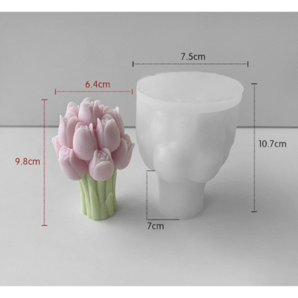 TULIP ROSE MOLD BI-298