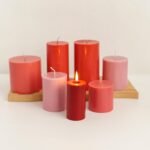 BI-PCM27 Cylindrical Acrylic Candle Mold, Clear Glass Pillar Candlestick Mold 7.5x10.5 Cms for DIY Home Wedding Décor, Aromatherapy, Party - Image 3