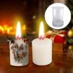 BI-PCM27 Cylindrical Acrylic Candle Mold, Clear Glass Pillar Candlestick Mold 7.5x10.5 Cms for DIY Home Wedding Décor, Aromatherapy, Party - Image 6