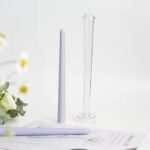 BI-PCM4 Taper Candle Mold, 10.2 Inch Clear Polycarbonate Tapered Candlesticks Candle Molds, for Wedding, Parties, Dinner, Home Decor - Image 3