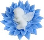 Baby Rose Flower Succulent Candle Mold - Baby Style - Resin Casting Silicone Molds for Home Decor & Candle Making Wave Spiral Mold - Image 3