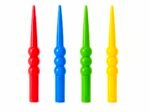 Spiral Long Rod Taper Candle Molds for Candle Making Supplies, 3D Silicone Molds for Candles Side-Cut Long Pillar Wax Silicone Mold Column Wax Mold Home Decorations Handmade Scented Candles Moulds - Image 3
