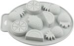 9 Cavities Fruit Silicone Candy Mold Strawberry Watermelon Orange Pineapple Chocolate Mold For Candy Chocolate Cupcake Topper Decorating Ice Cubes - Image 7