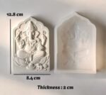 Ganesha Idol Making Mold – Reusable POP Mould for Clay, Resin, Cement, Plaster Casting - Image 3